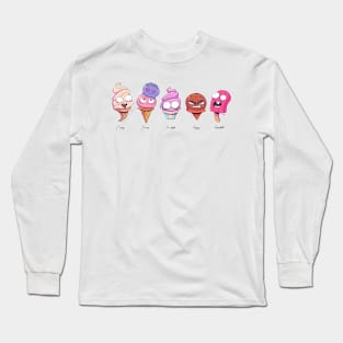 Ice Cream for All Long Sleeve T-Shirt